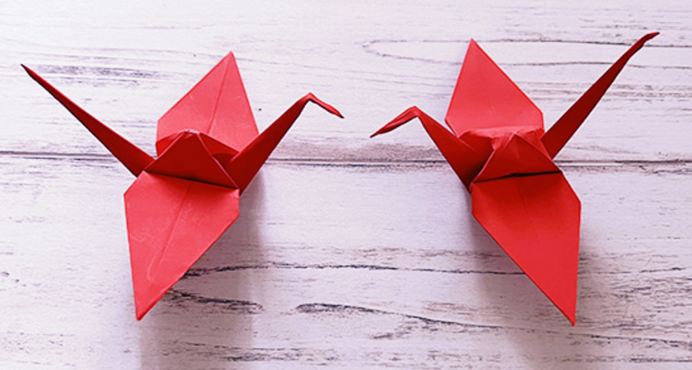 Sai la storia della gru origami?