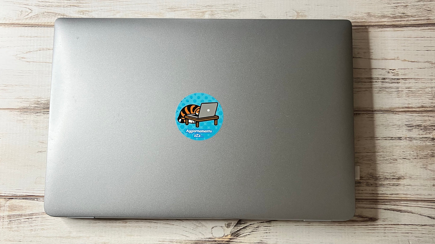 “Rosetta Stickers – Set adesivi A5 (7 gatti adorabili + 1 di Wabliu loves cats)”
