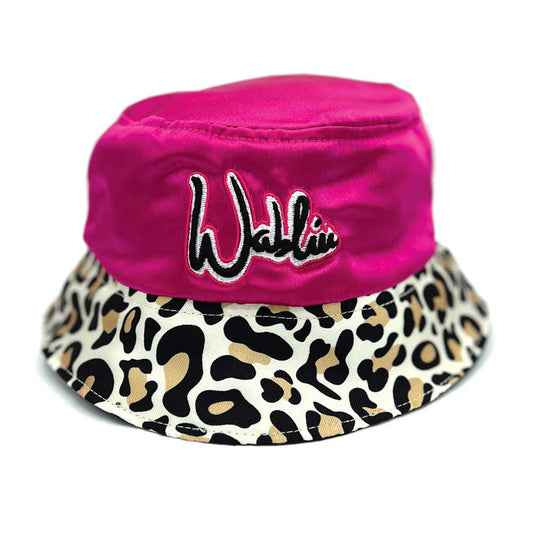 Cappello alla pescatora Leopard and Fucsia