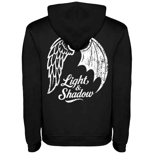 Felpa Bambini Unisex “Luce e Ombra” – Effetto Grunge