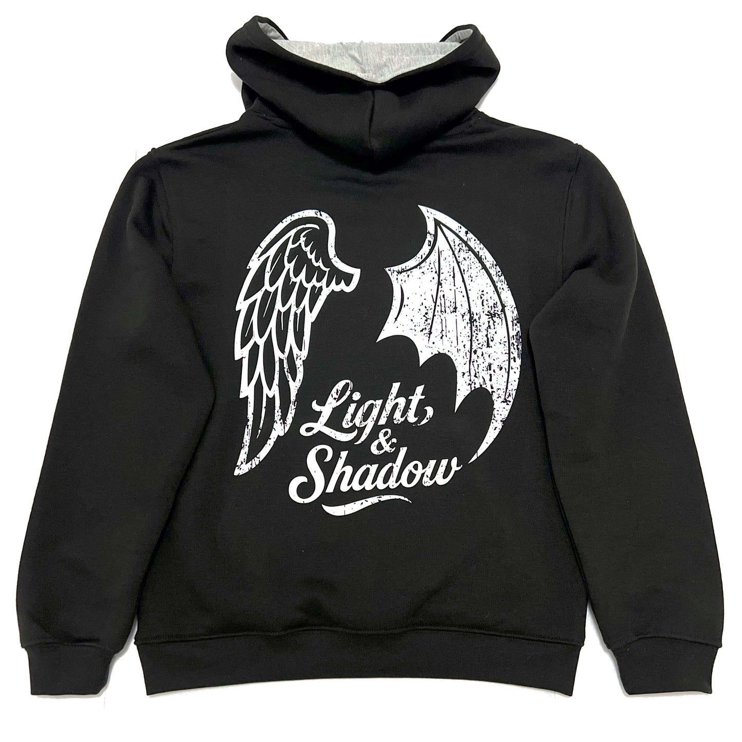 Felpa Bambini Unisex “Luce e Ombra” – Effetto Grunge