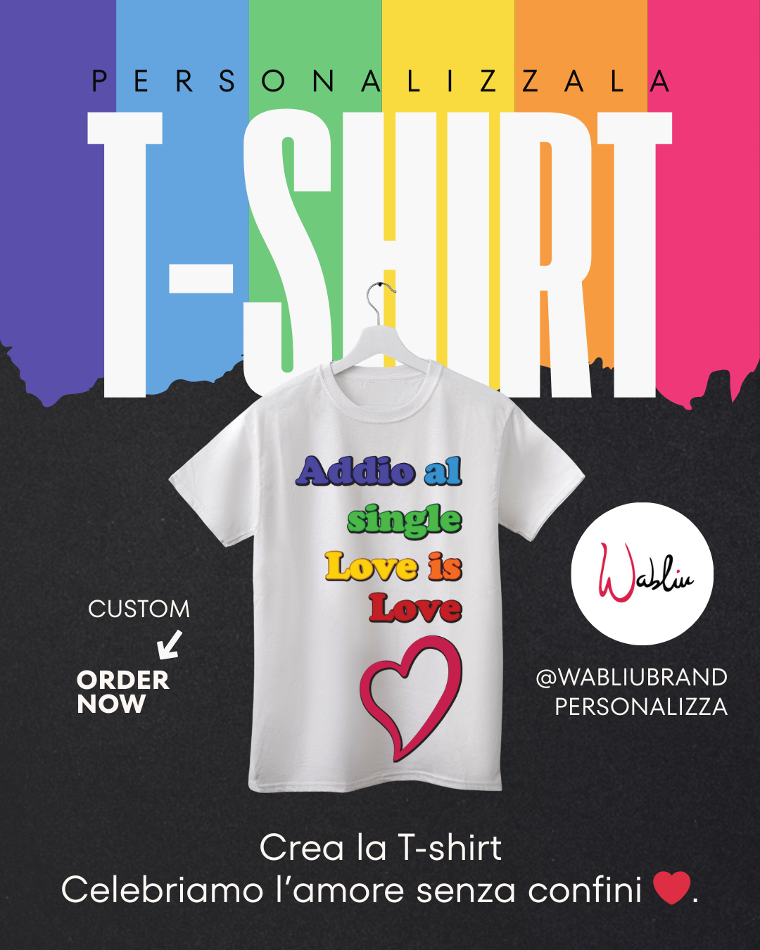 T-shirt personalizzate per eventi – Addio al nubilato, addio al celibato