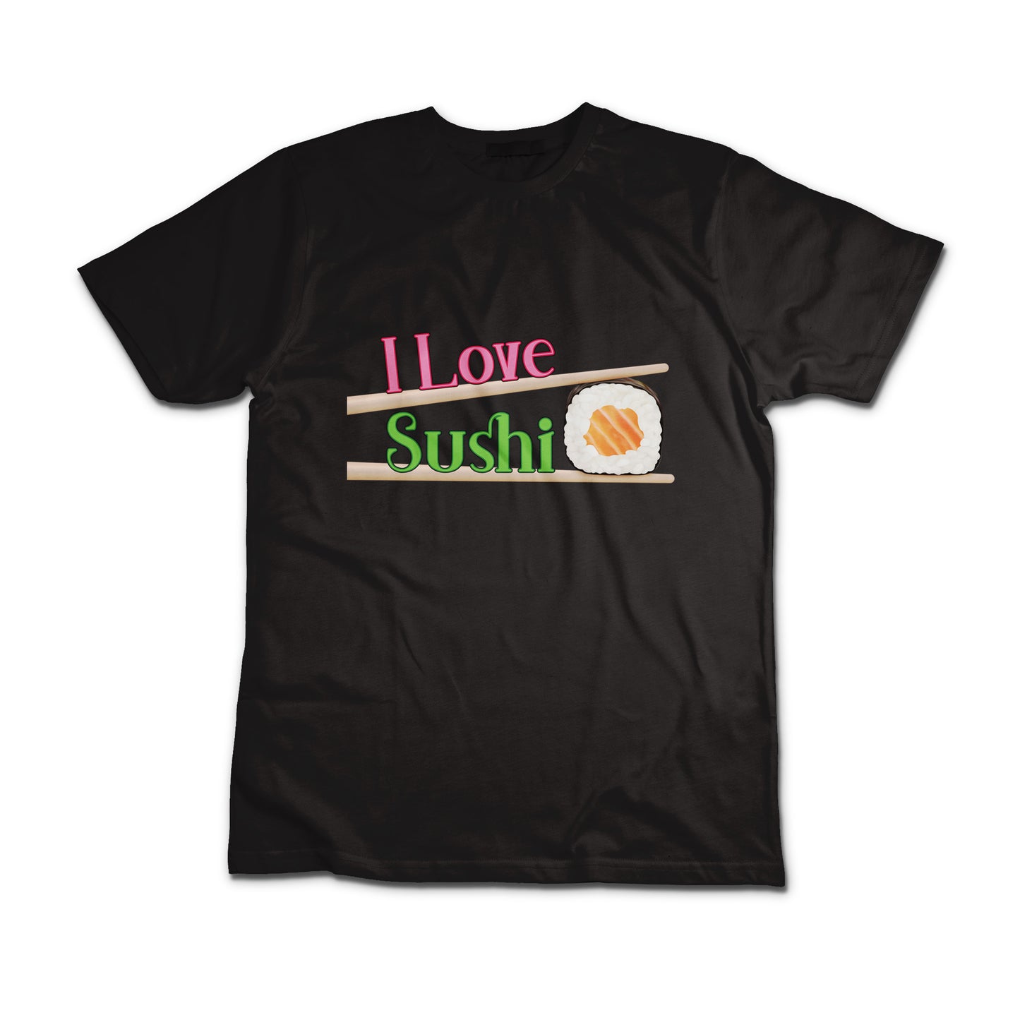 T-shirt “I Love Sushi” – Cotone 100% Adulti Unisex