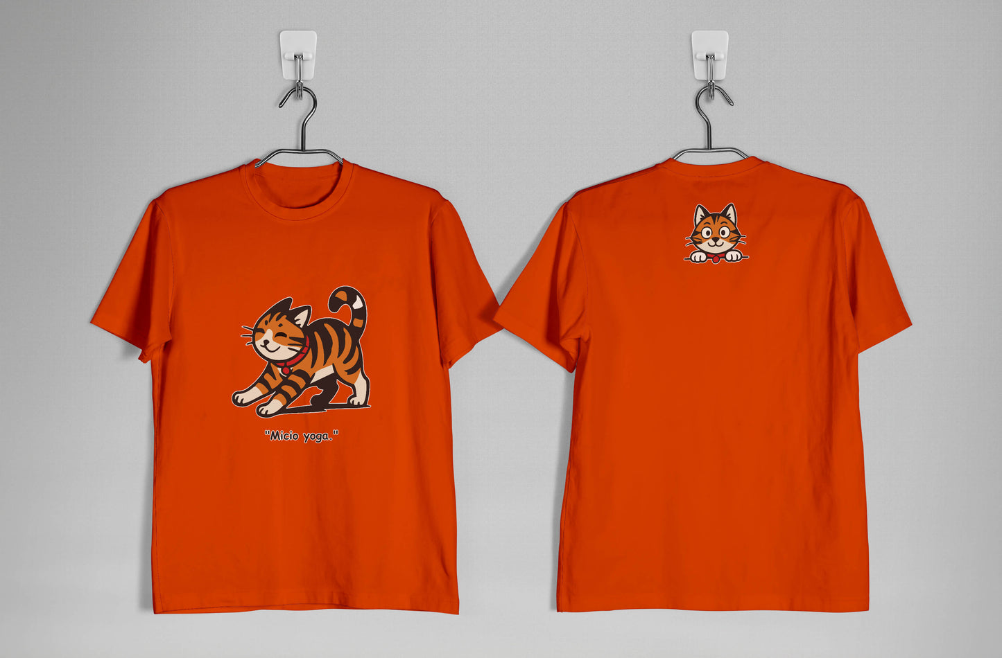 T-shirt “Micio Yoga” | Zen felino per ogni giornata - Bambini Unisex