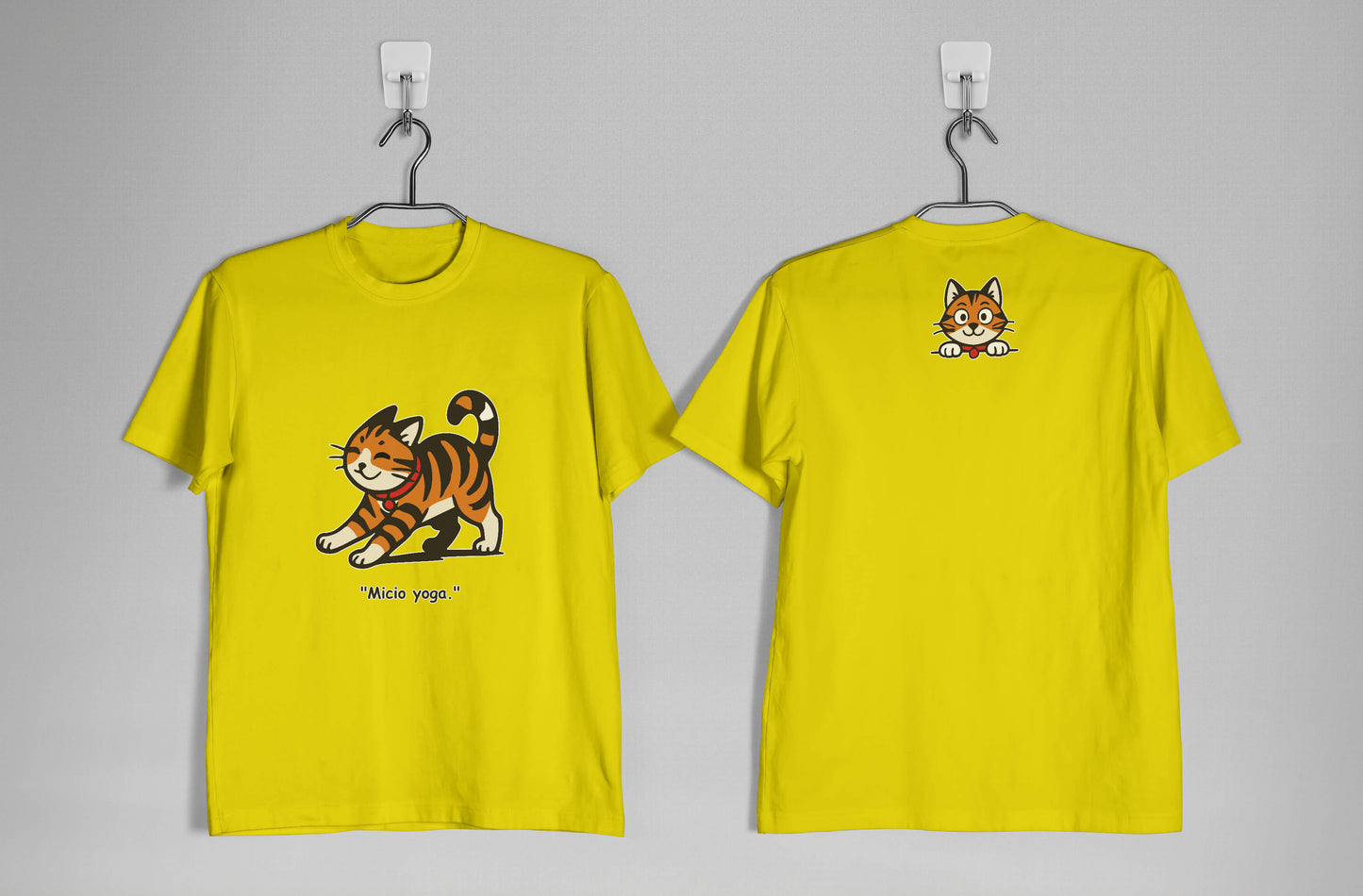 T-shirt “Micio Yoga” | Zen felino per ogni giornata - Bambini Unisex