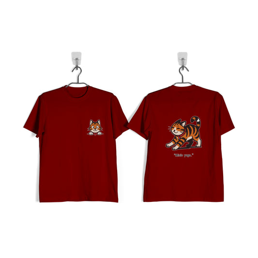 T-shirt “Micio Yoga” | Zen felino per ogni giornata - Adulti Unisex