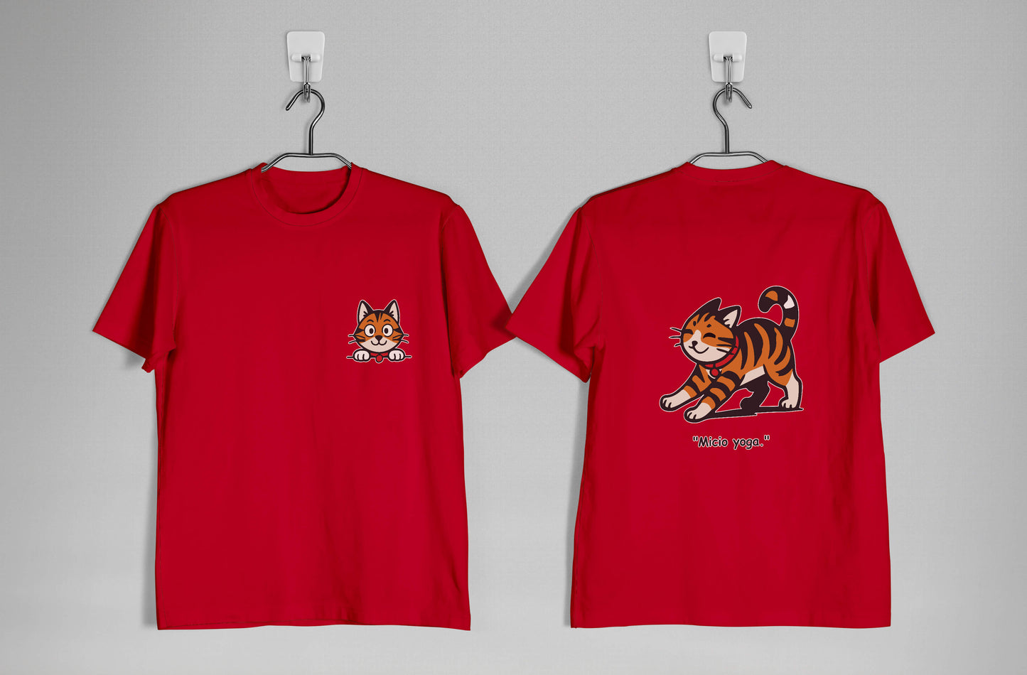 T-shirt “Micio Yoga” | Zen felino per ogni giornata - Bambini Unisex