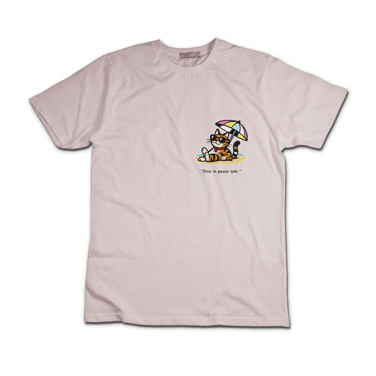T-shirt con piccola Rosetta Diva Mood - Bambini Unisex