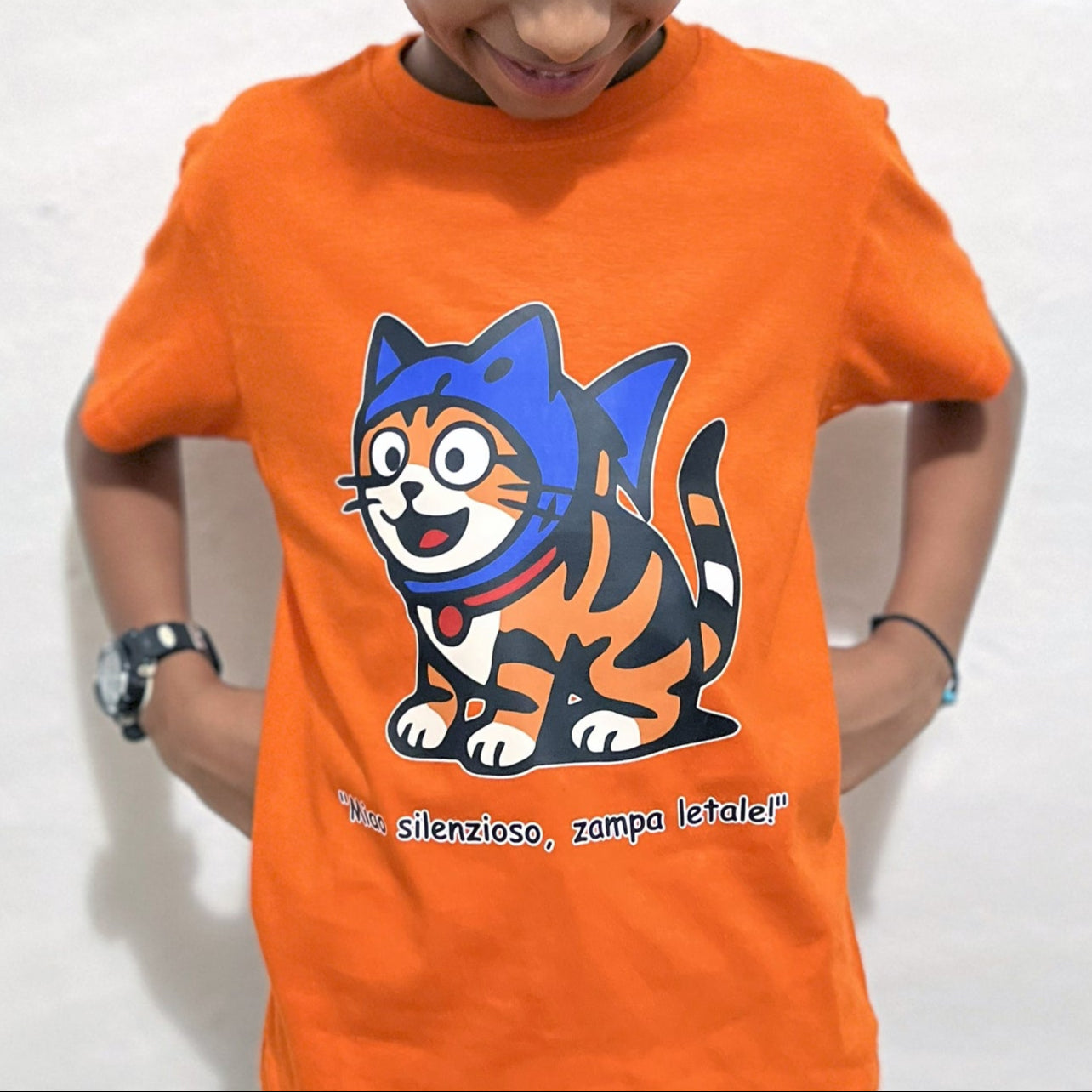 🦈 Rosetta travestita da squalo – “Zampa letale” - Bambini Unisex