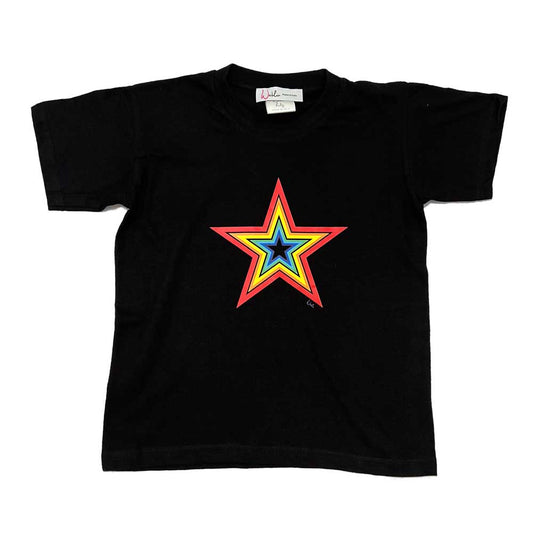 T-shirt Bambini Star Rainbow, Unisex